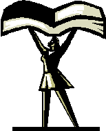 clip art of editor holding book