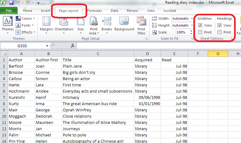 Excel  LibroEditing proofreading, editing, transcription 